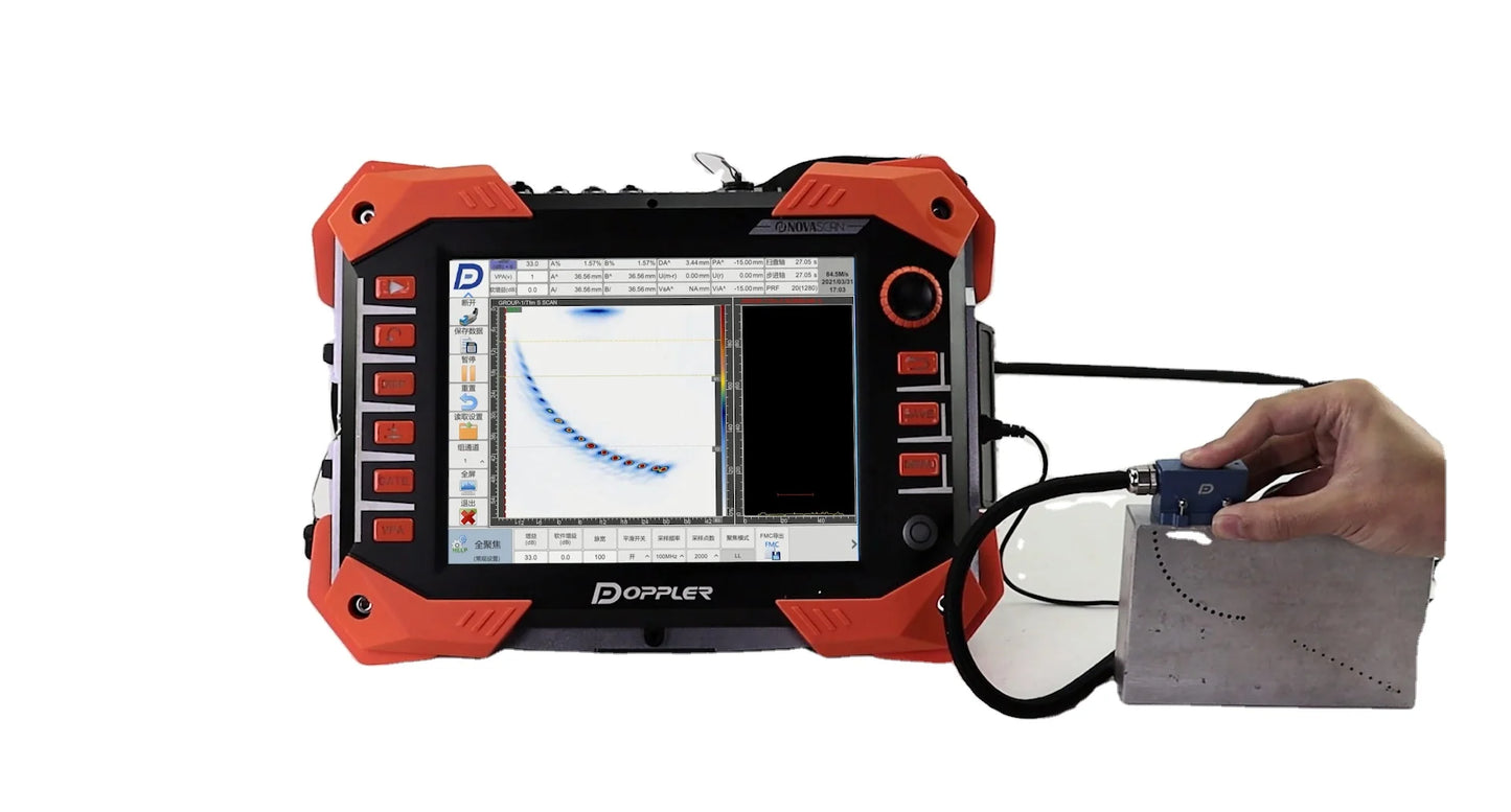 NovaScan Phased Array Ultrasonic Flaw Detector – Advanced PAUT Inspection System