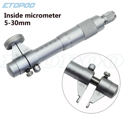 Precision Inside Micrometer Set – 5–50mm Internal Measuring Gauge