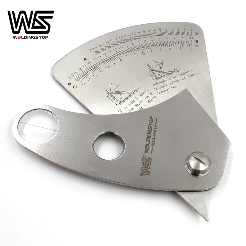 WS Fan Shape Welding Gauge – Precision Weld Inspection Tool