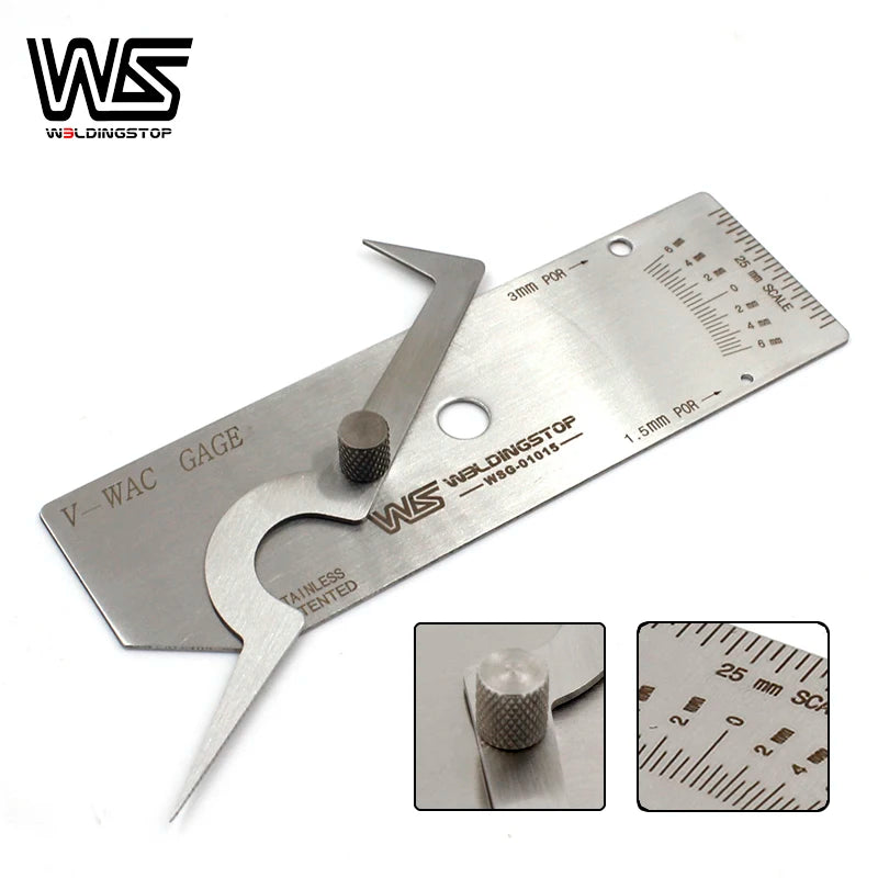 V-WAC Welding Gauge – Precision Undercut Inspection Tool