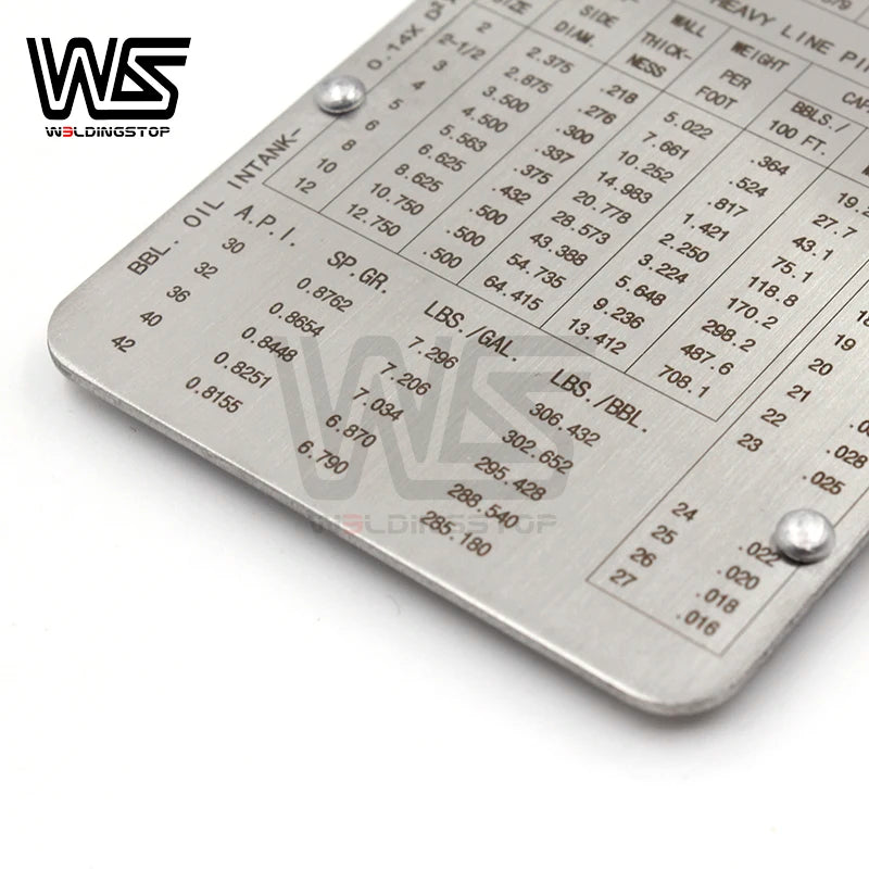 Pipe Pit Welding Gauge – Pipeline Weld Inspection Measuring Tool