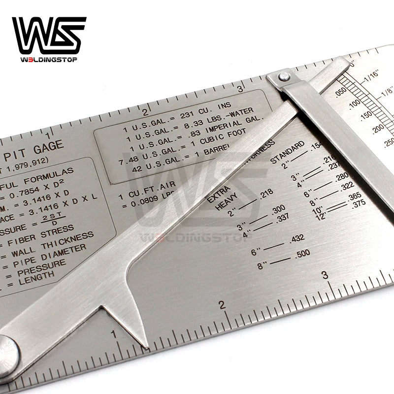 Pipe Pit Welding Gauge – Pipeline Weld Inspection Measuring Tool