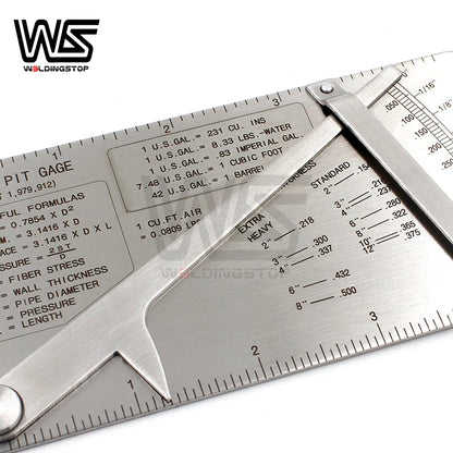 Pipe Pit Welding Gauge – Pipeline Weld Inspection Measuring Tool