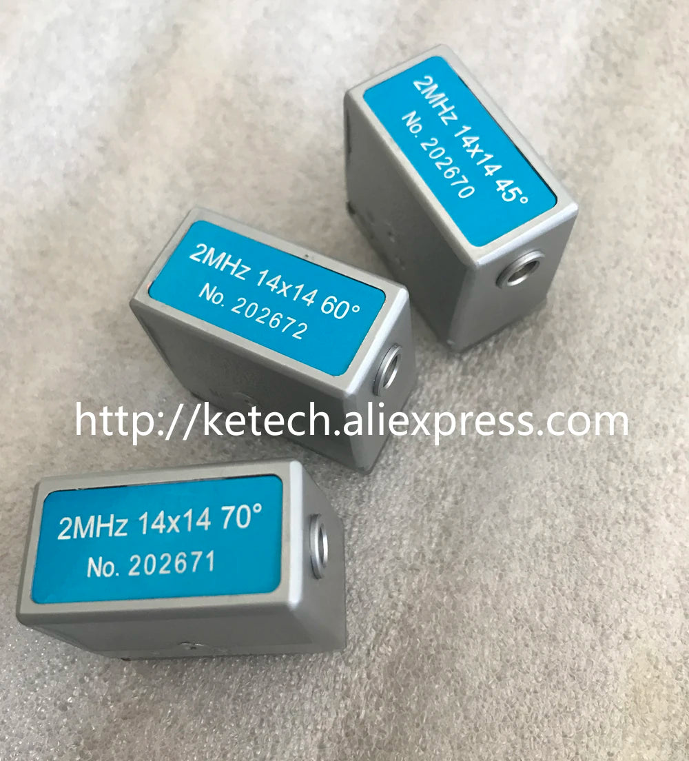 Angle Beam UT Probe 2MHz–4MHz – Ultrasonic Weld & Flaw Inspection Transducer