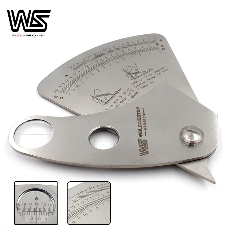 WS Fan Shape Welding Gauge – Precision Weld Inspection Tool