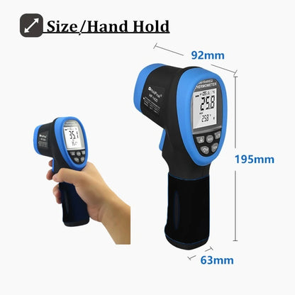 HOLDPEAK HP-1500 Dual Laser IR Thermometer