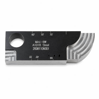 Mini IIW Ultrasonic Calibration Block