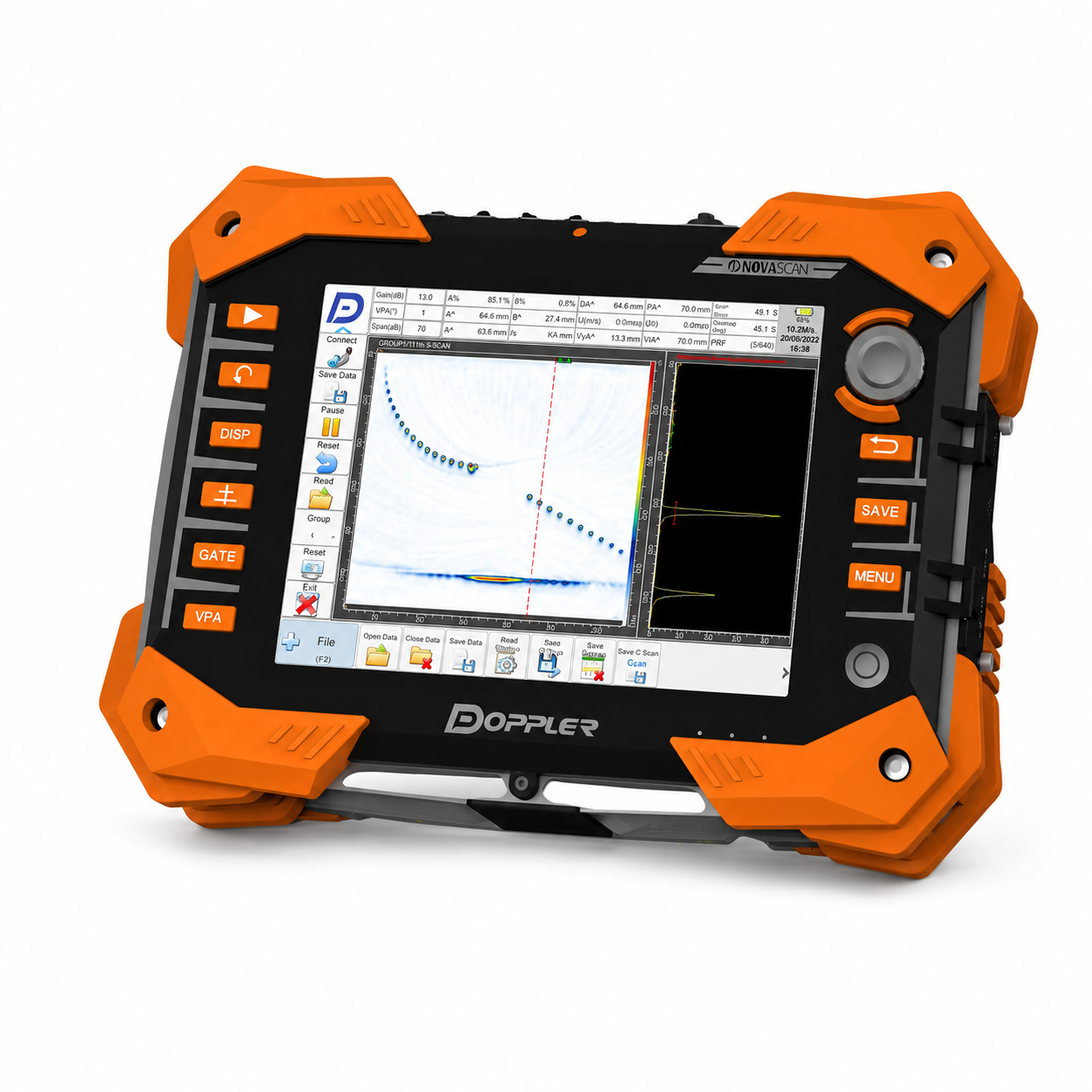 NovaScan Phased Array Ultrasonic Flaw Detector – Advanced PAUT Inspection System