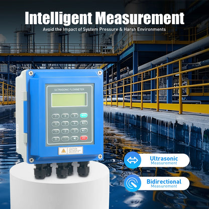 TUF-2000B Ultrasonic Flow Meter – Clamp-On Liquid Flow Measurement System