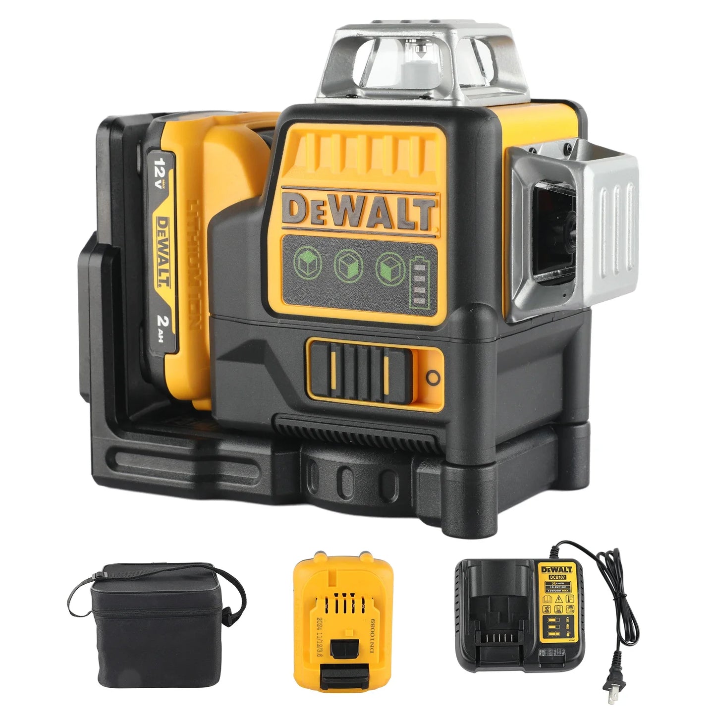 DEWALT 360° Green Laser Level 12 Lines