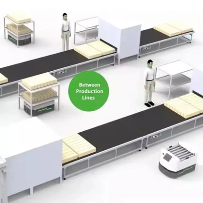 1-Ton Autonomous AGV Mobile Robot – Smart Warehouse Material Handling System