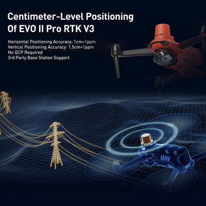 Autel EVO II Pro RTK V3 Survey Drone – 20MP Mapping & 6K Inspection System