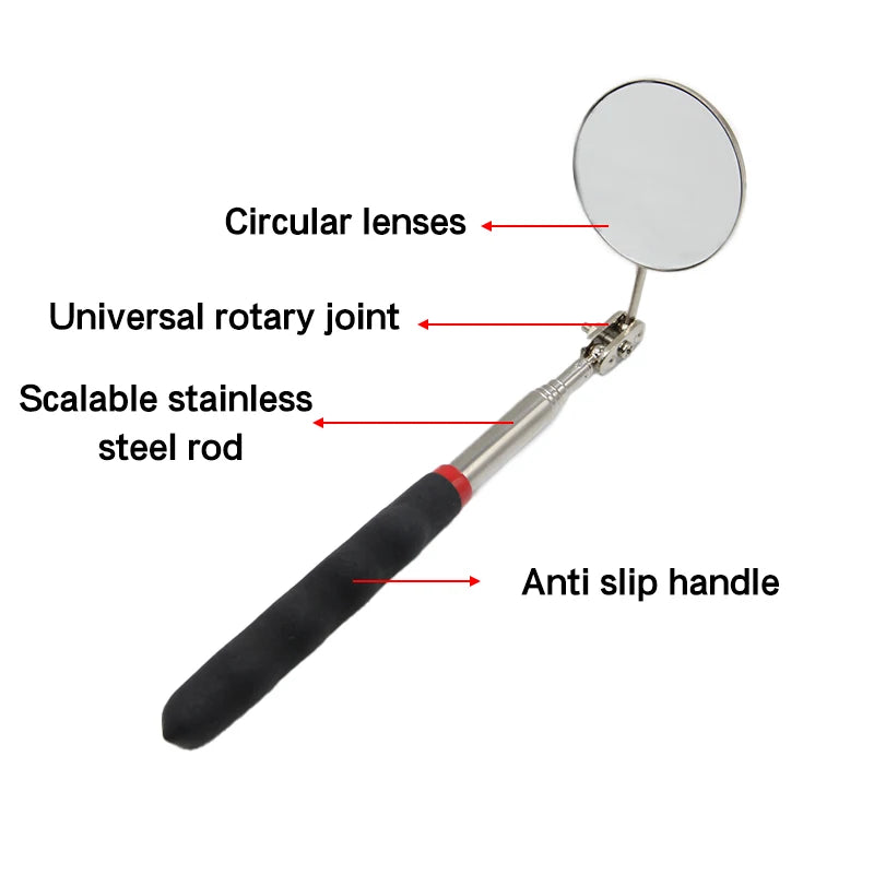 360° Telescopic Inspection Mirror Tool