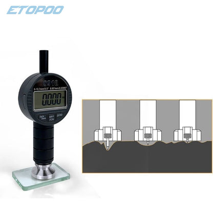 Industrial Surface Roughness & Anchor Profile Gauge – Portable Digital Surface Inspection Meter
