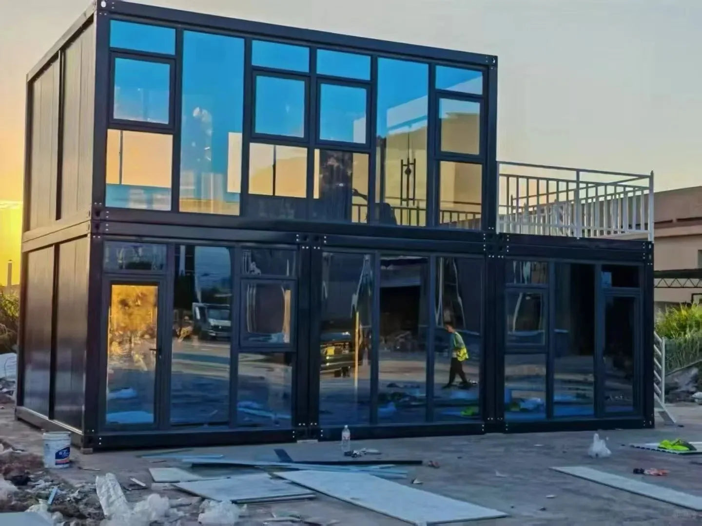 Modular Two-Story Office & Workforce Accommodation Building