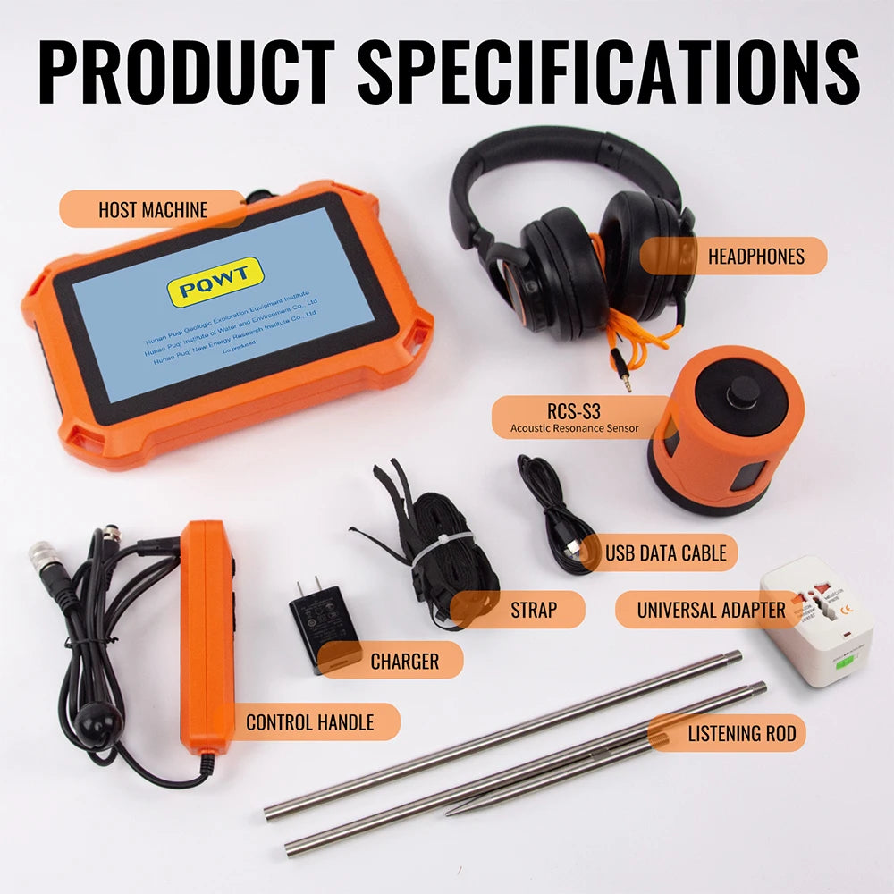 Professional Underground Pipe Water Leak Detector – Smart Ultrasonic Indoor & Outdoor Leak Detection System