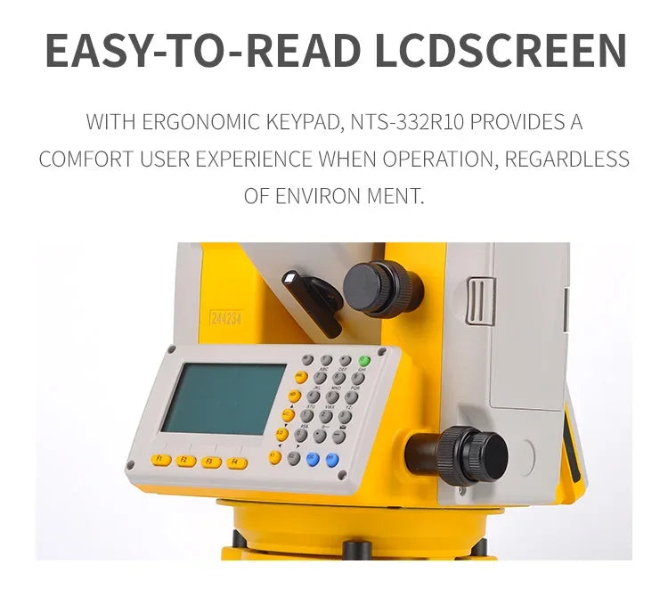 South NTS-332R10 Total Station – 1000m Reflectorless Survey Tool