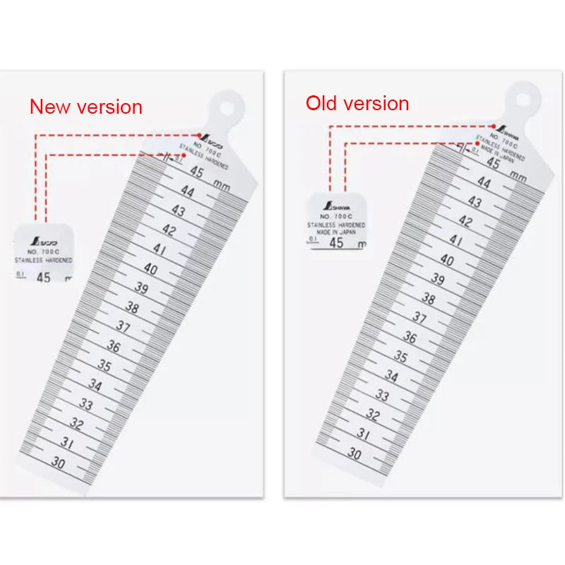 SHINWA Penguin Taper Gauge – Precision Gap & ID Measuring Tool