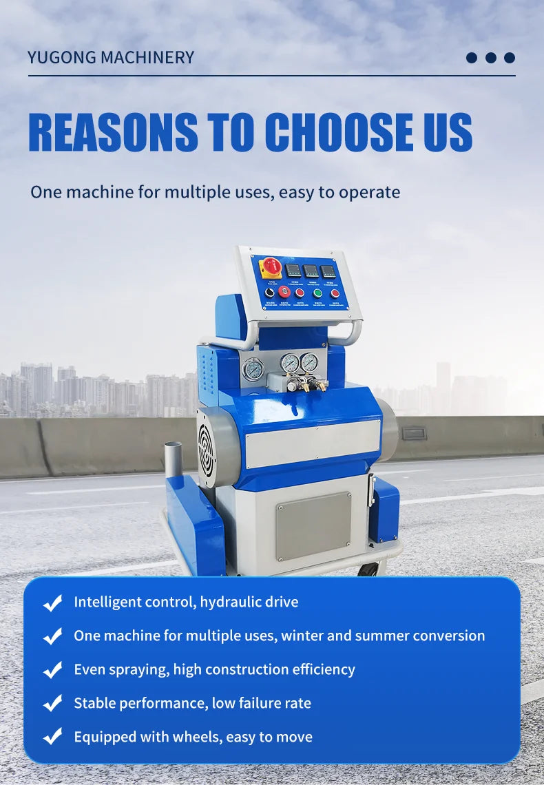 Hydraulic Polyurethane & Polyurea Spray Machine – Two-Component Industrial Coating System