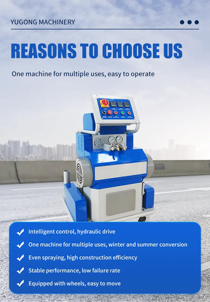 Hydraulic Polyurethane & Polyurea Spray Machine – Two-Component Industrial Coating System