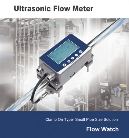 Integrated Clamp-On Ultrasonic Flow Meter – External Water Flow Monitoring System