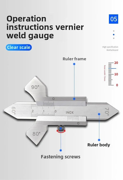 Gauge Welding Inspect 0-20mm