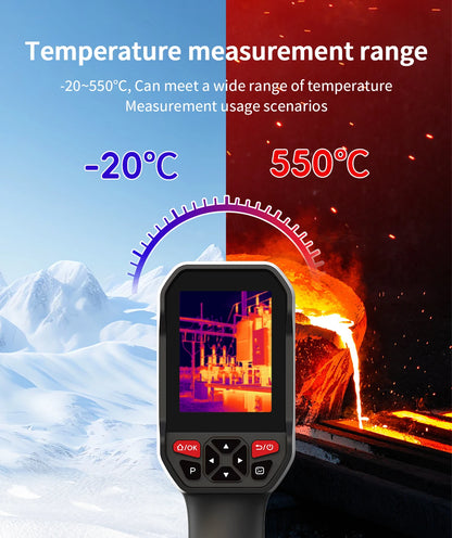 TOOLTOP ET693C Thermal Imaging Camera – 2-in-1 IR & Visible Inspection Imager