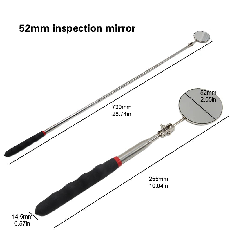 360° Telescopic Inspection Mirror Tool