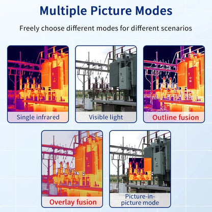 TOOLTOP ET693C Thermal Imaging Camera – 2-in-1 IR & Visible Inspection Imager