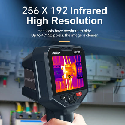 Industrial Thermal Imaging Camera 256×192 – 25Hz Infrared Inspection Camera with 720P Visual Fusion
