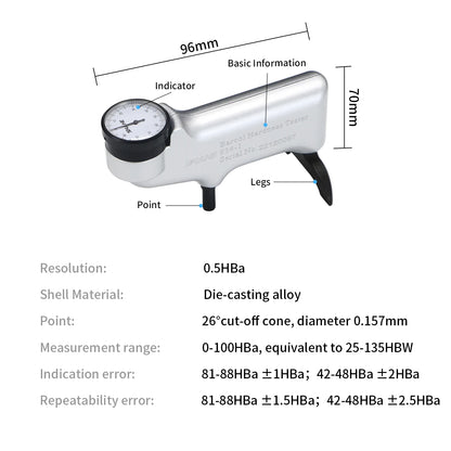 Barcol Hardness Tester for Aluminum & Copper