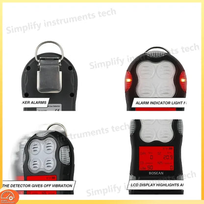 K40 4-in-1 Multifunctional Gas Detector for Mine Confined Space Monitoring IECEx Certified Ex Db Ib IIIC T4 Gb with