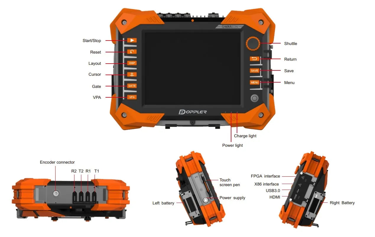 NovaScan Phased Array Ultrasonic Flaw Detector – Advanced PAUT Inspection System