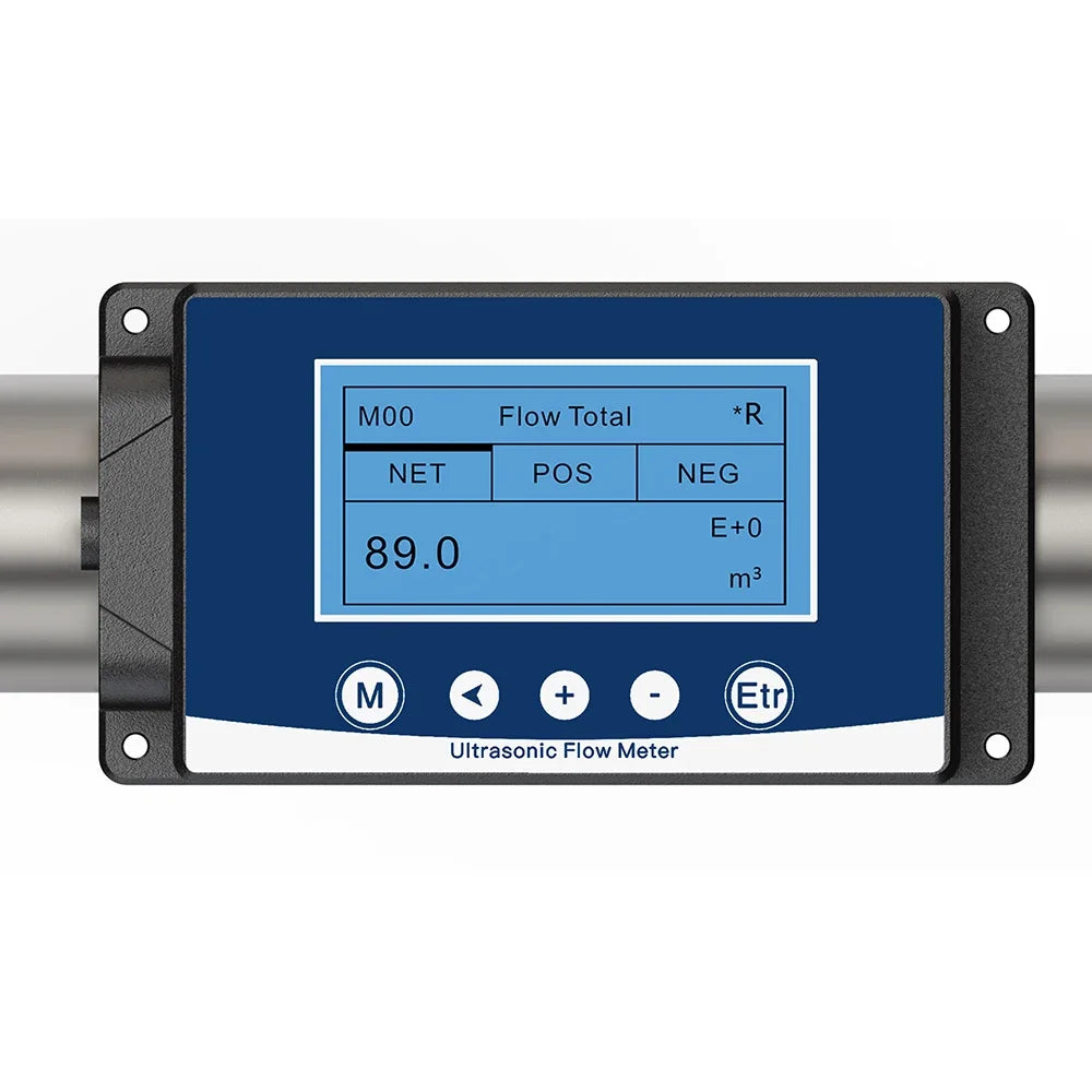 Integrated Clamp-On Ultrasonic Flow Meter – External Water Flow Monitoring System