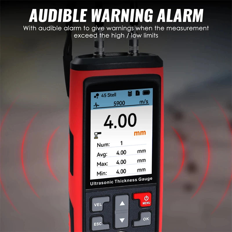 1500 Data Ultrasonic Thickness Gauge – Precision Pipe & Weld Tester