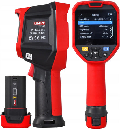 UNI-T UTi720E Professional Thermal Imaging Camera – 256×192 IR Resolution with Wi-Fi