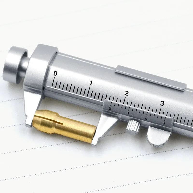 Precision Vernier Caliper Ballpoint Pen – Multifunction Measuring Tool
