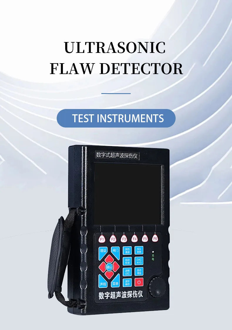 Portable Ultrasonic Flaw Detector – Digital NDT Weld & Pipe Inspector