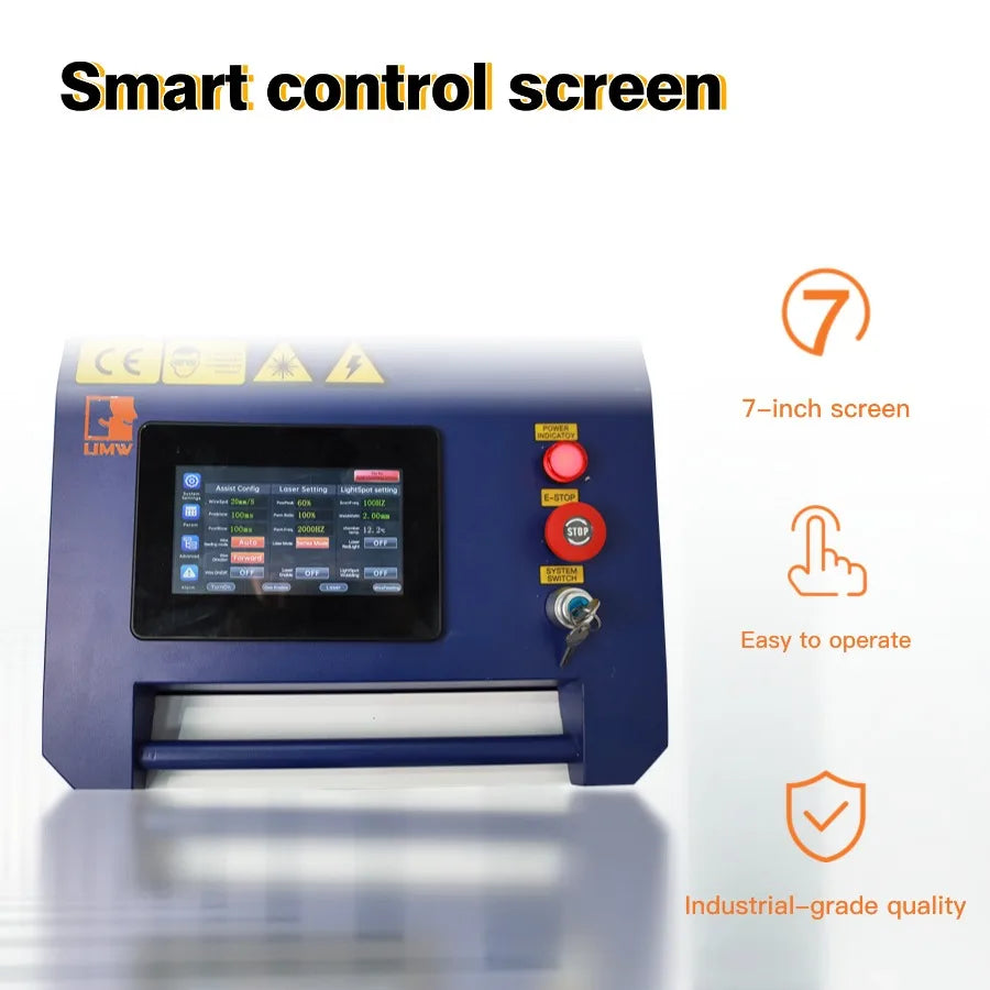 4-in-1 Fiber Laser Welding Machine 1500W – Welding, Cleaning, Cutting & Seam Cleaning System