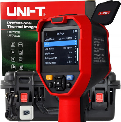 UNI-T UTi720E Professional Thermal Imaging Camera – 256×192 IR Resolution with Wi-Fi
