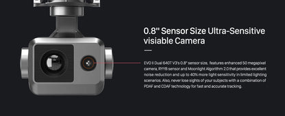 Autel EVO II Dual 640T V3 Thermal Inspection Drone – 6K Imaging & Industrial Survey System