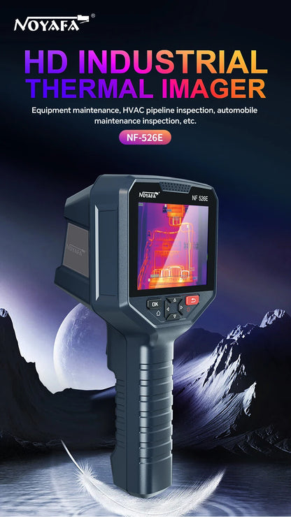 Industrial Thermal Imaging Camera 256×192 – 25Hz Infrared Inspection Camera with 720P Visual Fusion
