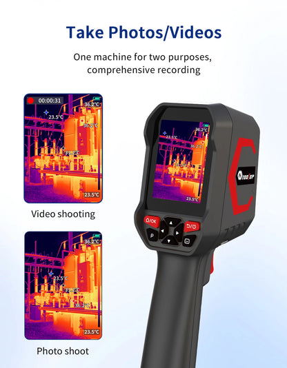 TOOLTOP ET693C Thermal Imaging Camera – 2-in-1 IR & Visible Inspection Imager
