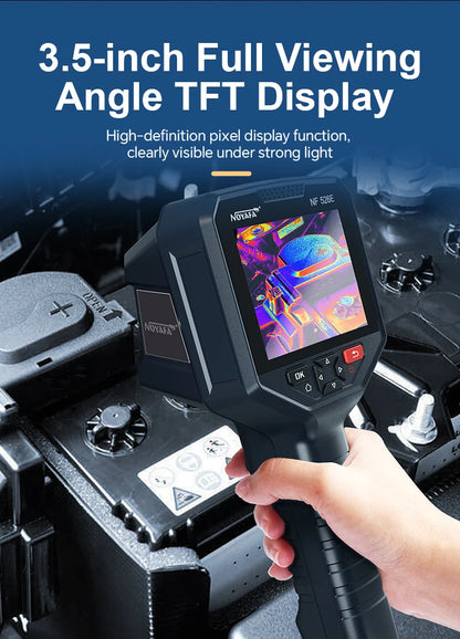 Industrial Thermal Imaging Camera 256×192 – 25Hz Infrared Inspection Camera with 720P Visual Fusion