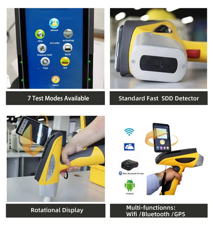 Industrial Handheld XRF Spectrometer – Alloy & Precious Metal Analyzer