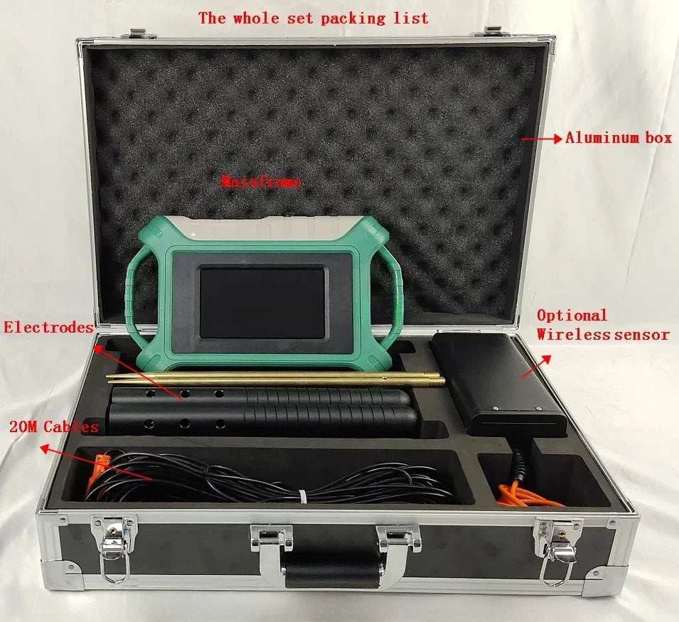 ADMT-300S-X Underground Water Detector – 2D/3D Real-Time Groundwater Imaging System