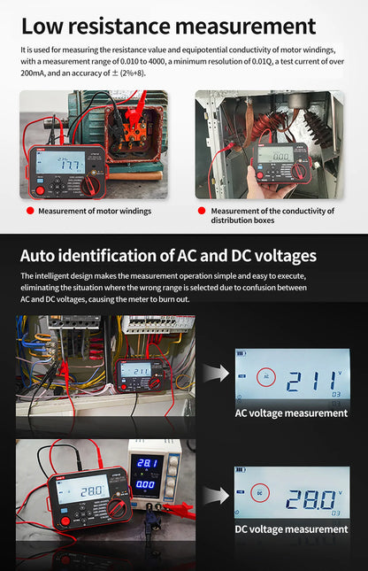 UNI-T UT501E Insulation Resistance Tester
