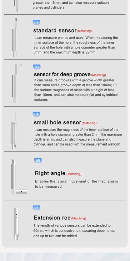Industrial Surface Roughness Tester – Portable Digital Roughness & Anchor Profile Measurement Instrument
