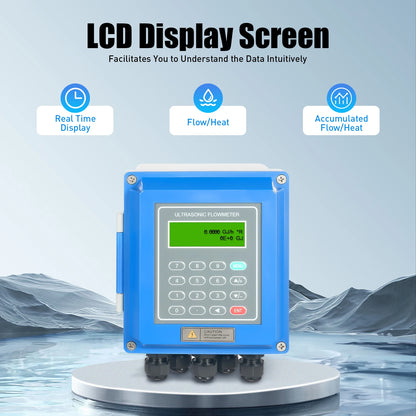 TUF-2000B Ultrasonic Flow Meter – Clamp-On Liquid Flow Measurement System
