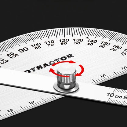 Stainless Steel Goniometer – Precision Angle Measuring Ruler